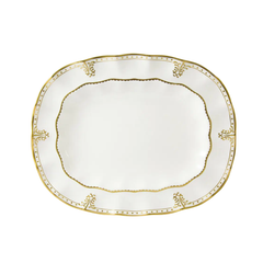 Elizabeth Gold Oval Dish, Medium
