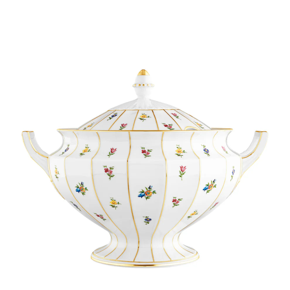 Grecque Mille Fleurs Soup Tureen