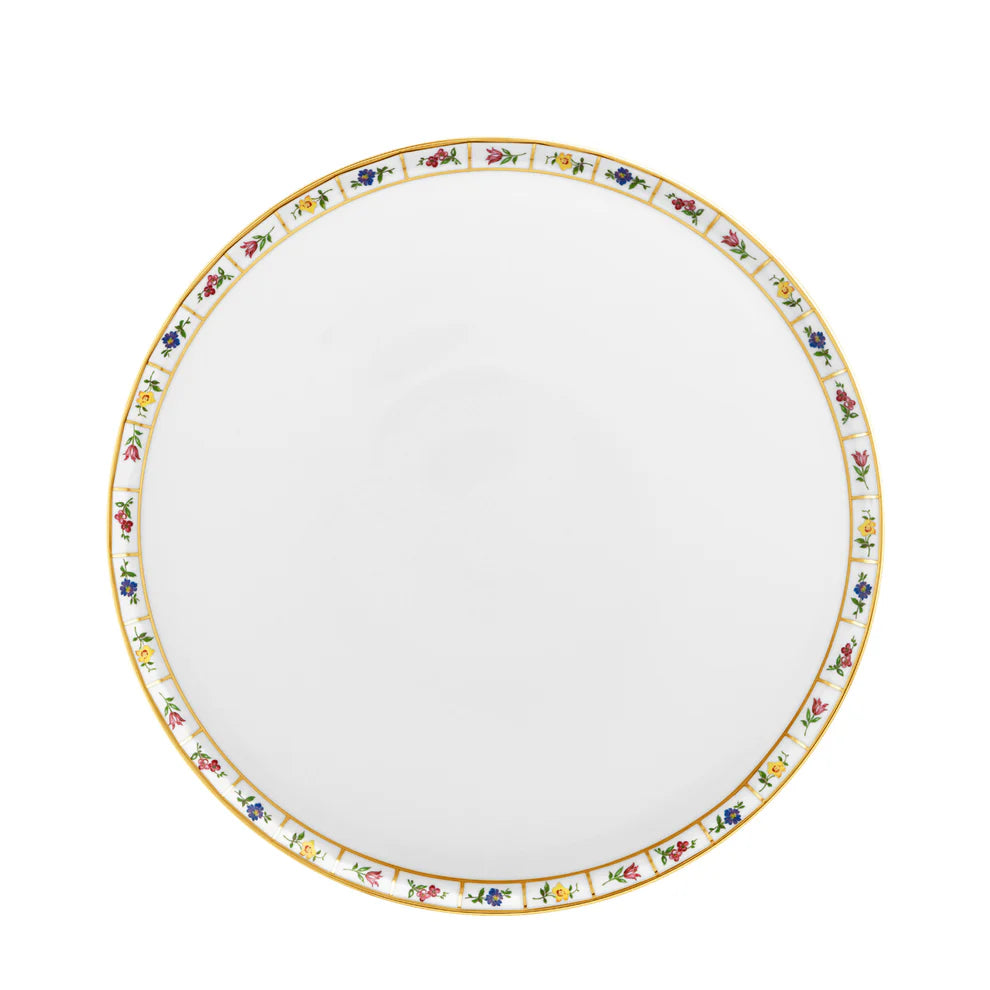 Grecque Mille Fleurs Tart Platter