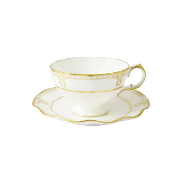 Elizabeth Gold Tea Cup & Saucer