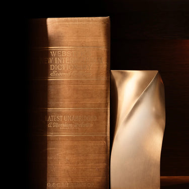 Twist Bookend, Brass