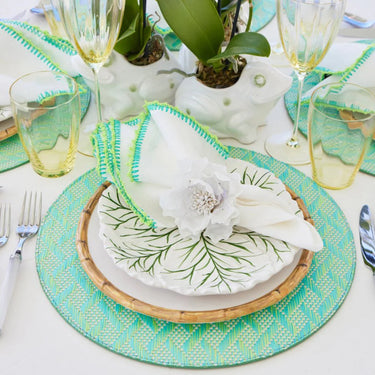 Gardenia Napkin Ring, Set of 4