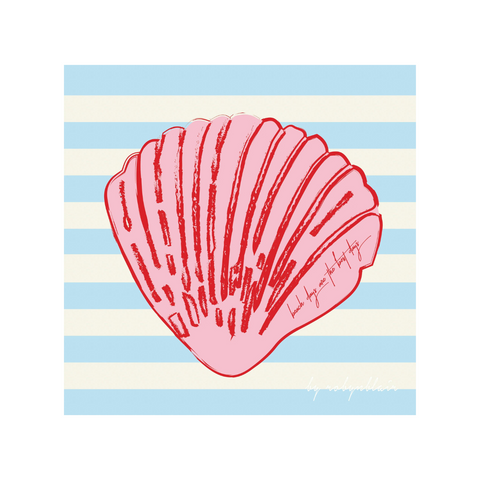 Candy Dish, Sally Seashells Stripes