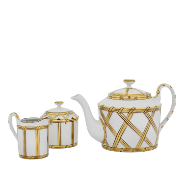 Vannerie Covered Sugar Bowl