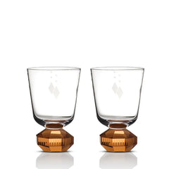 Chelsea Short Crystal Glasses, Set of 2