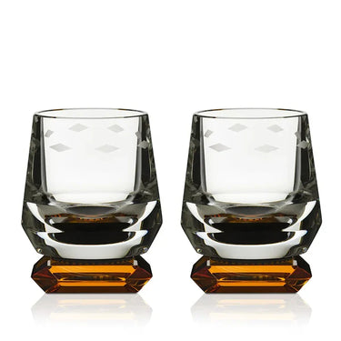Whimsy Whisky Glass, Set of 2