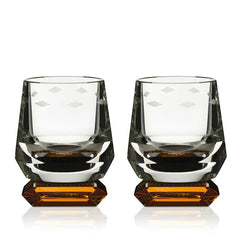 Whimsy Whisky Glass, Set of 2