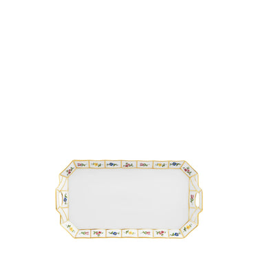 Grecque Mille Fleurs Tray for Creamer & Sugar