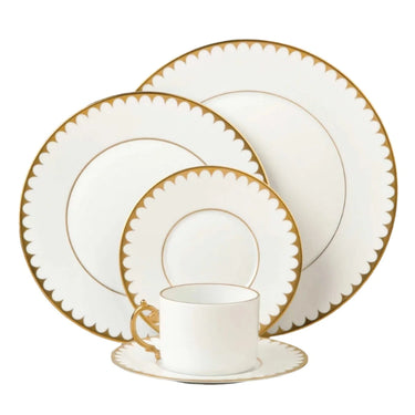 Aegean Filet Dinnerware, Gold