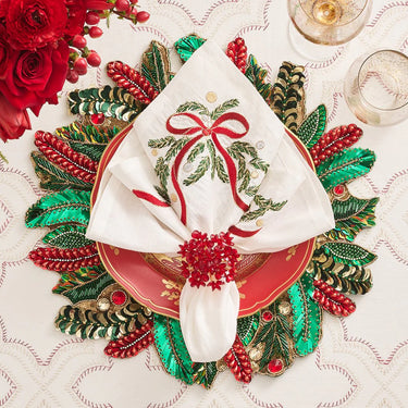 Aster Napkin Ring, Set of 4