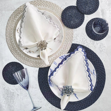 Aster Napkin Ring, Set of 4