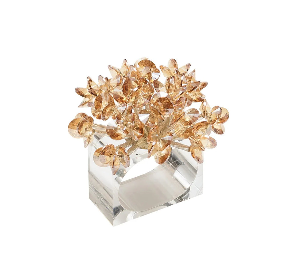 Aster Napkin Ring, Set of 4