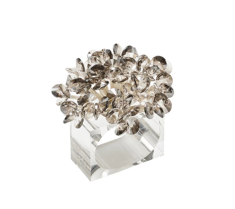 Aster Napkin Ring, Set of 4