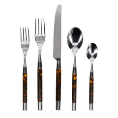 Conty Tortoise Five Piece Place Setting