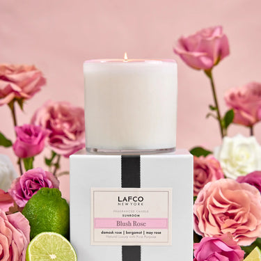 Blush Rose Candle, Sunroom