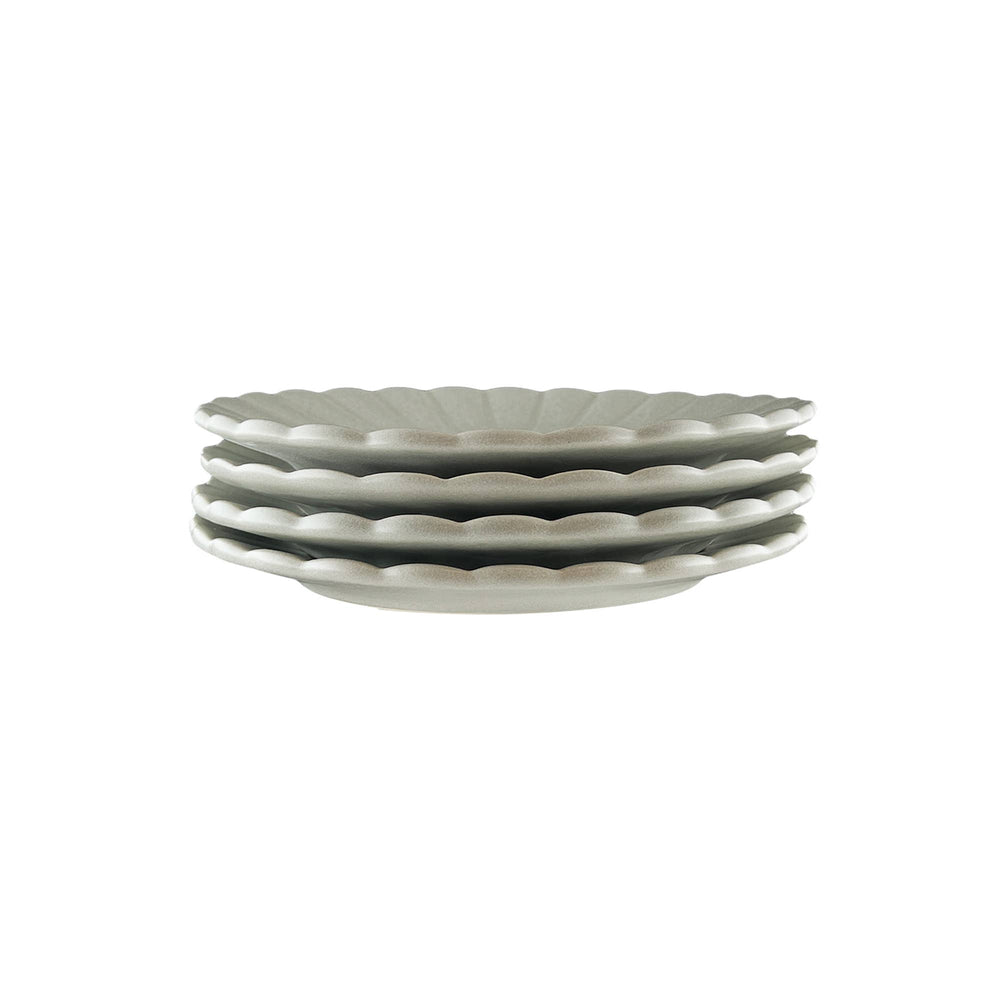 Lafayette Salad Plate, Set of 4, Fog