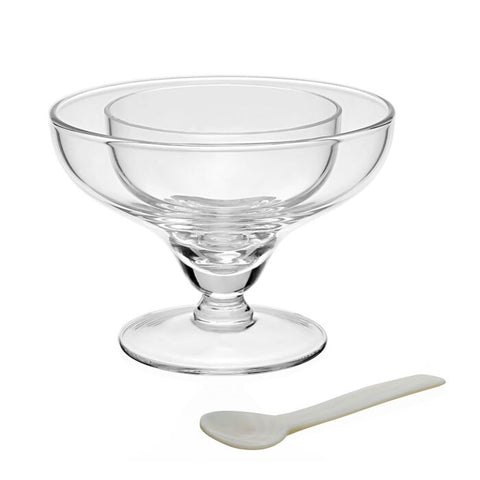 Caspia Seafood/ Caviar Server with Spoon