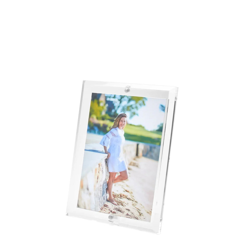 Acrylic Beveled Frame, Clear