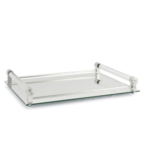 Coco Mirrored Bar Tray, Large