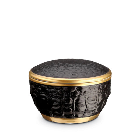 Crocodile Round Box