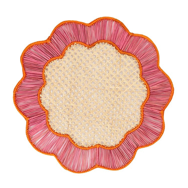 Breezy Placemat, Set of 4, Pink