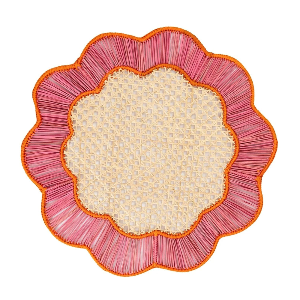 Breezy Placemat, Set of 4, Pink