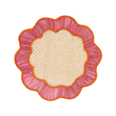 Breezy Placemat, Set of 4, Pink