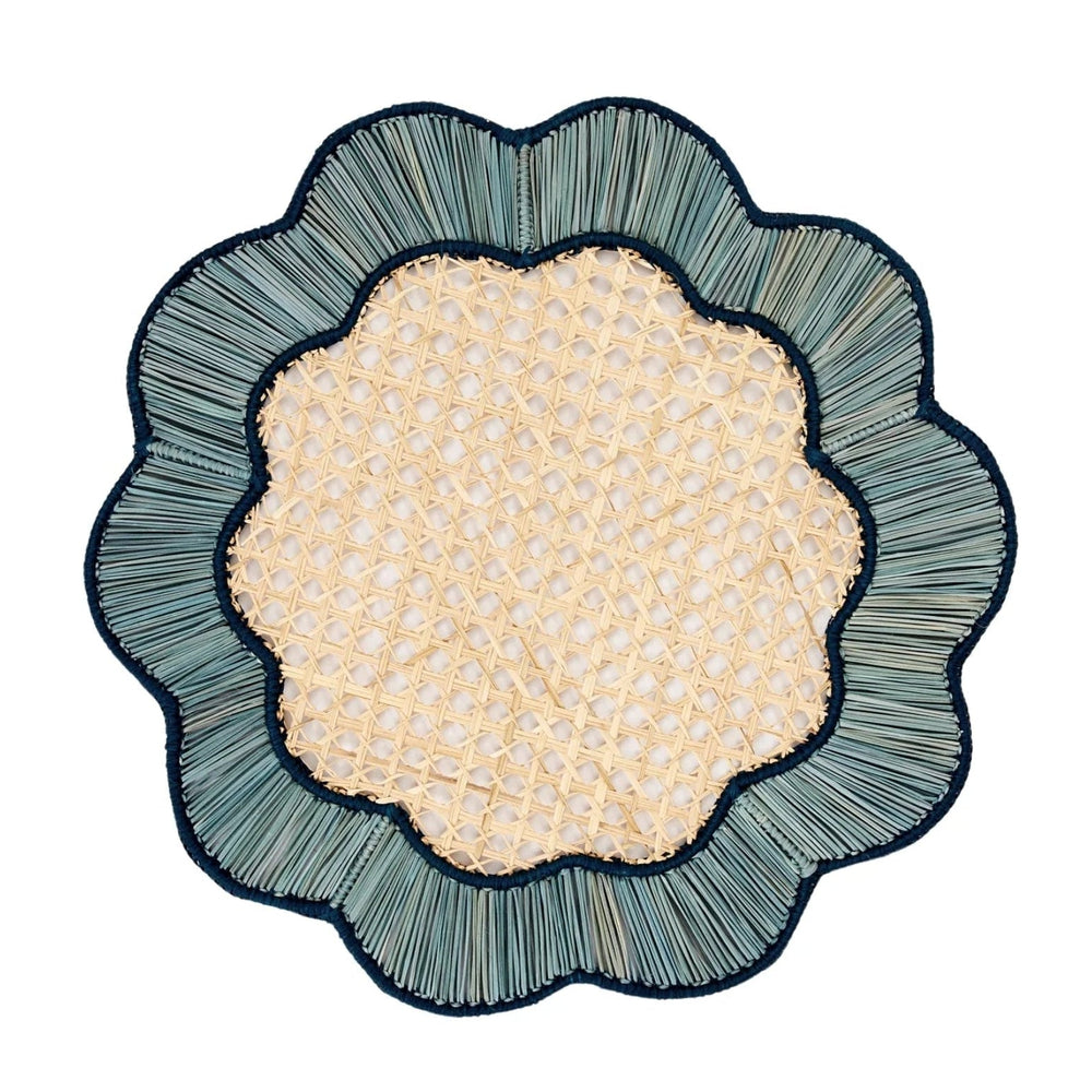 Breezy Placemat, Set of 4, Sky Blue
