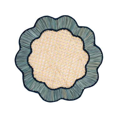 Breezy Placemat, Set of 4, Sky Blue
