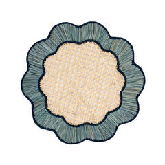 Breezy Placemat, Set of 4, Sky Blue