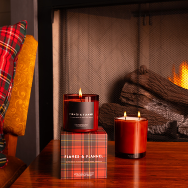 Flames & Flannel Candle