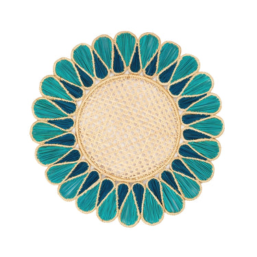Drops Placemat, Set of 4, Aquamarine