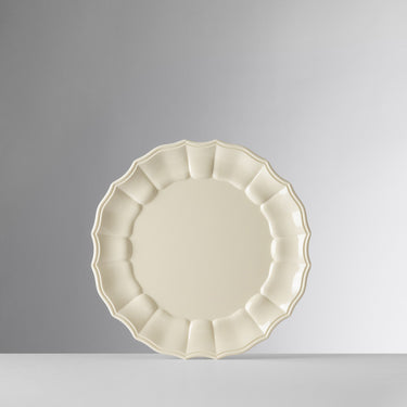 Eva Salad Plate, Set of 6, Ivory