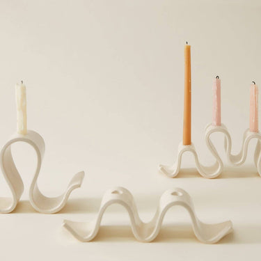 Wyn Candelabra, Cream