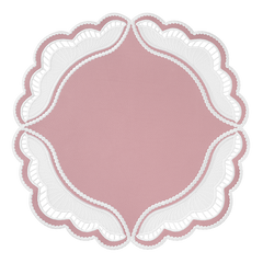 Oyster Faux Leather Placemats, Set of 2