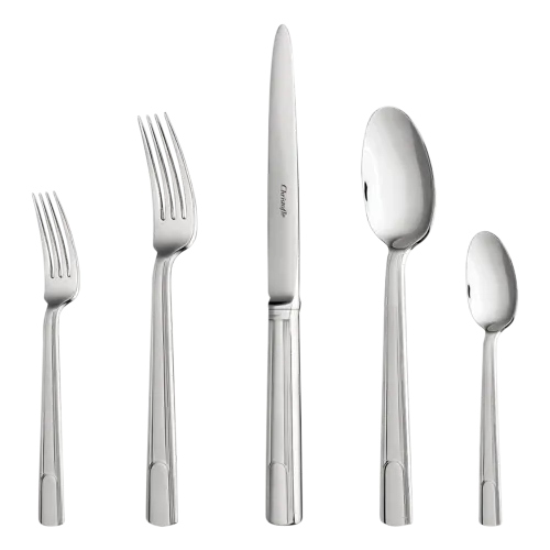 Hudson Stainless Steel Five Piece Place Setting