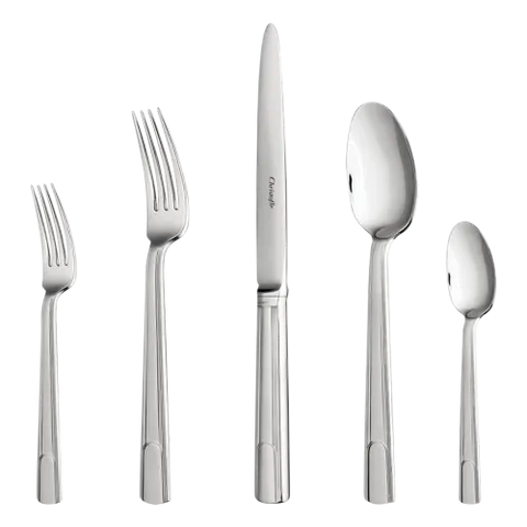 Hudson Stainless Steel Five Piece Place Setting