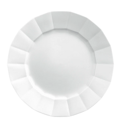 Grecque Weiss Dinner Plate