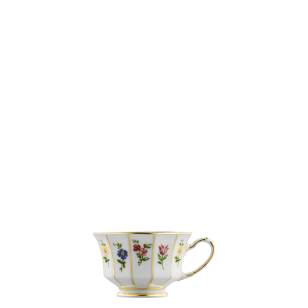 Grecque Mille Fleurs Espresso Cup & Saucer