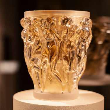 Bacchantes Vase, Gold Luster