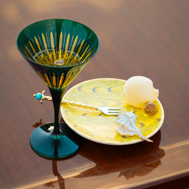 Prism Cocktail Set, Green
