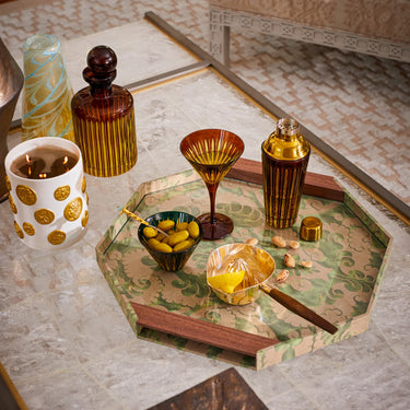 Prism Cocktail Set, Amber