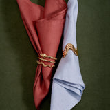 Snake Napkin Rings (Set of 4) - Gold