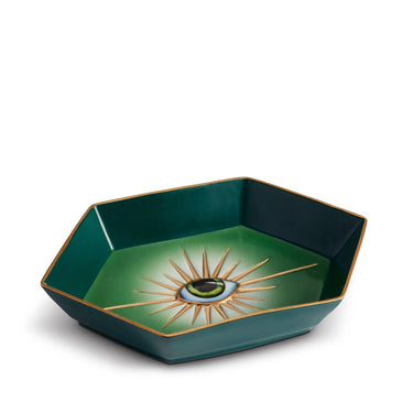 Lito Hexagon Tray, Green