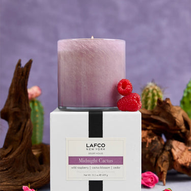 Midnight Cactus Candle
