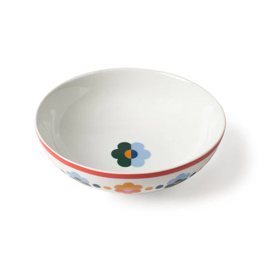 Floral Cereal Bowls, Set of 4