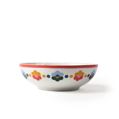 Floral Cereal Bowls, Set of 4