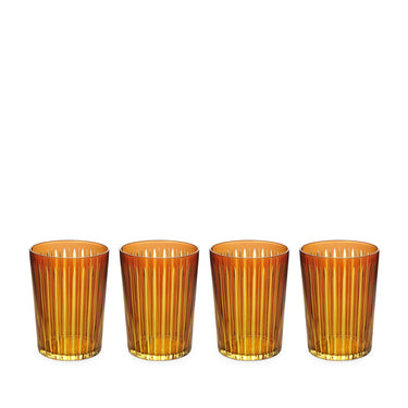 Prism Highball Glasses, Set of 4