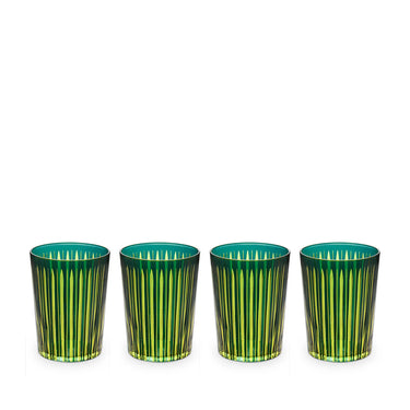 Prism Highball Glasses, Set of 4