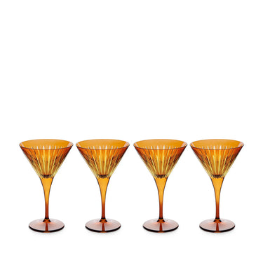 Prism Martini Glass, Set of 4